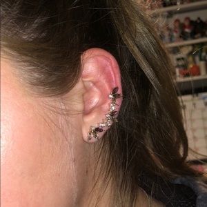 Petal Ear Climber Earring